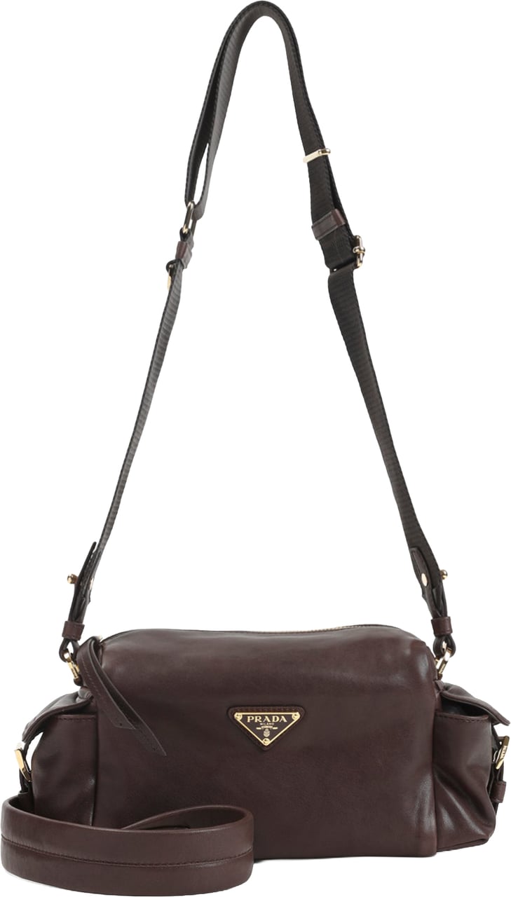 Prada Leather Shoulder Bag Divers