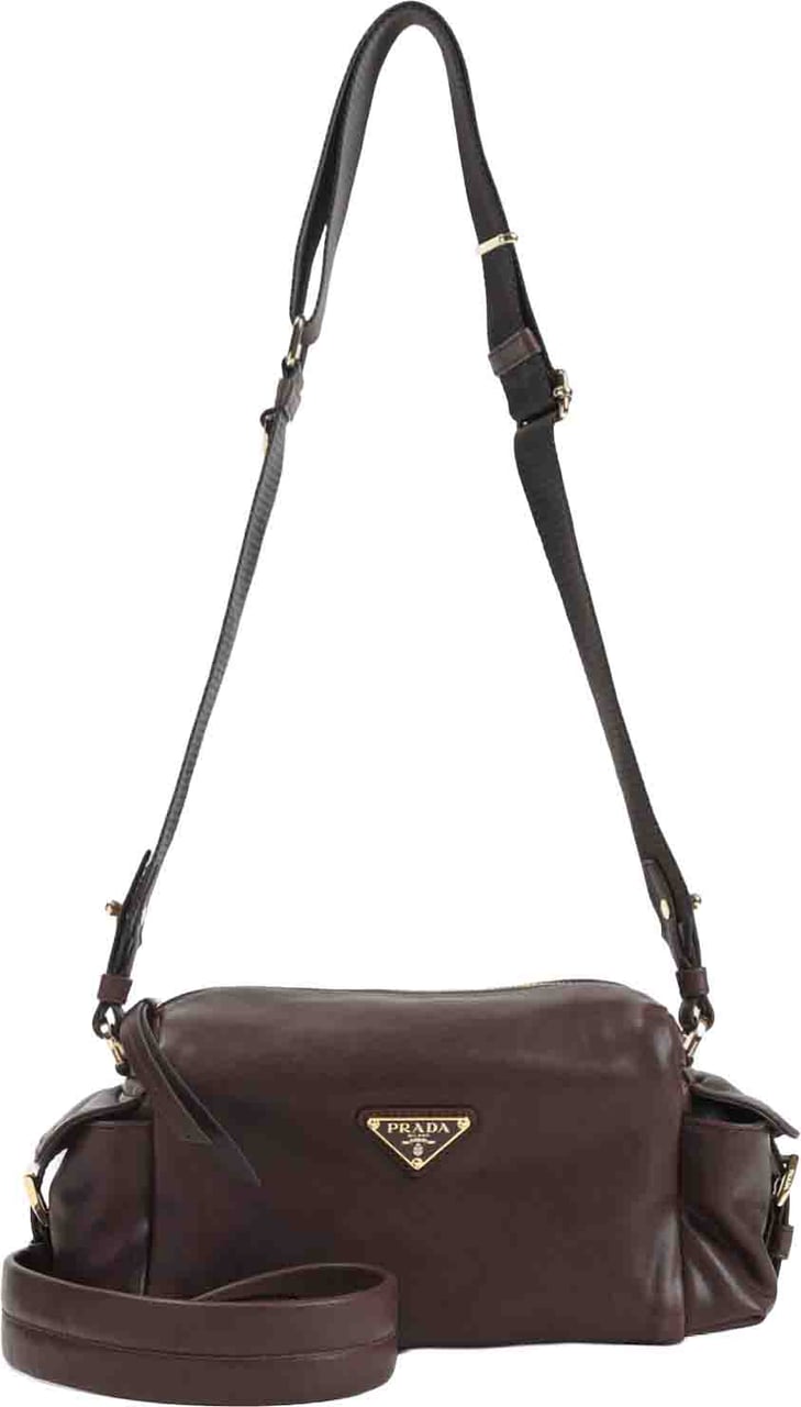 Prada Leather Shoulder Bag Divers