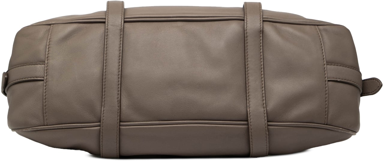 Prada Soft Calfskin Shopping Satchel Grijs