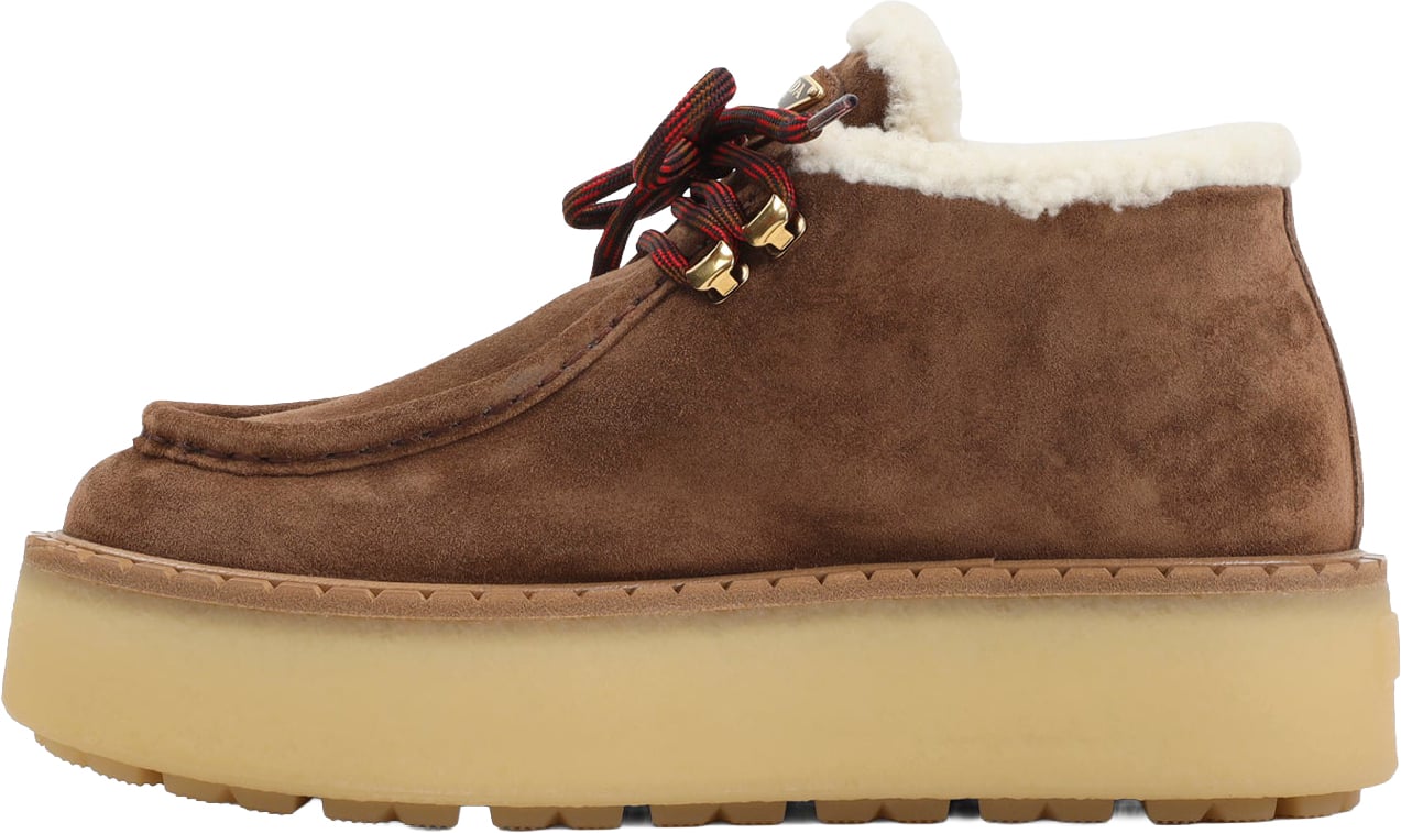 Prada Lace-Up Ankle Boots Divers