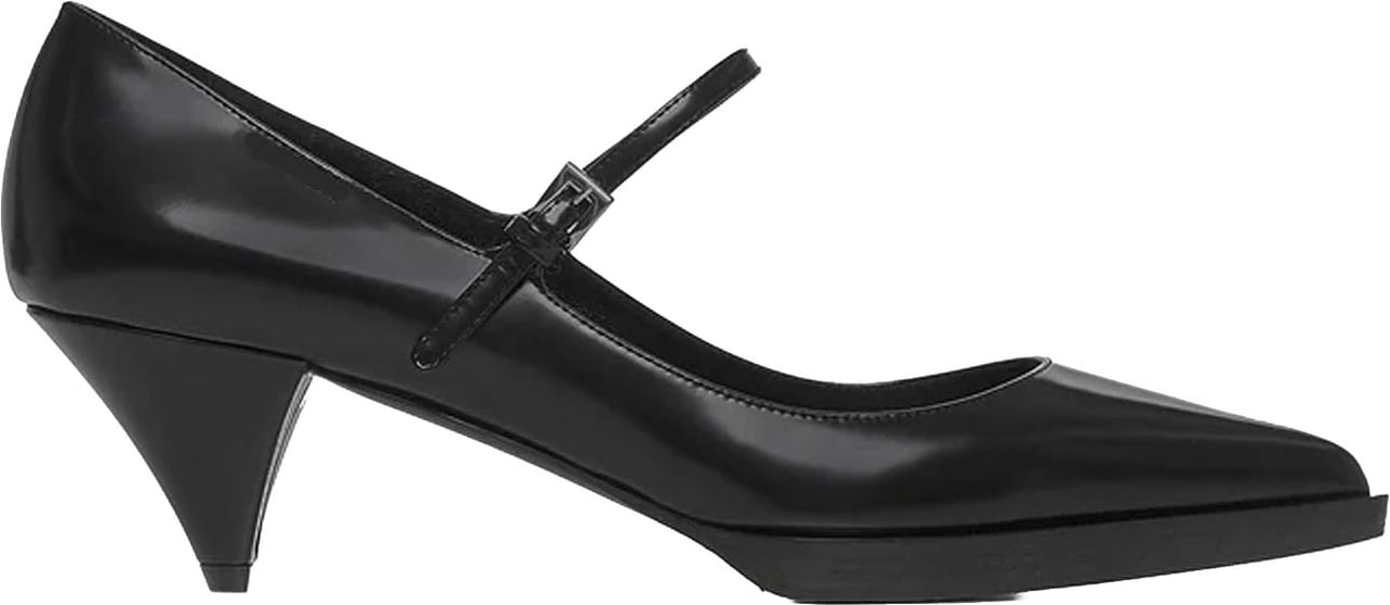 Prada Leather Pumps Zwart