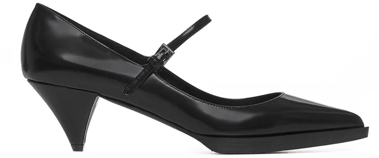 Prada Prada Leather Pumps Zwart