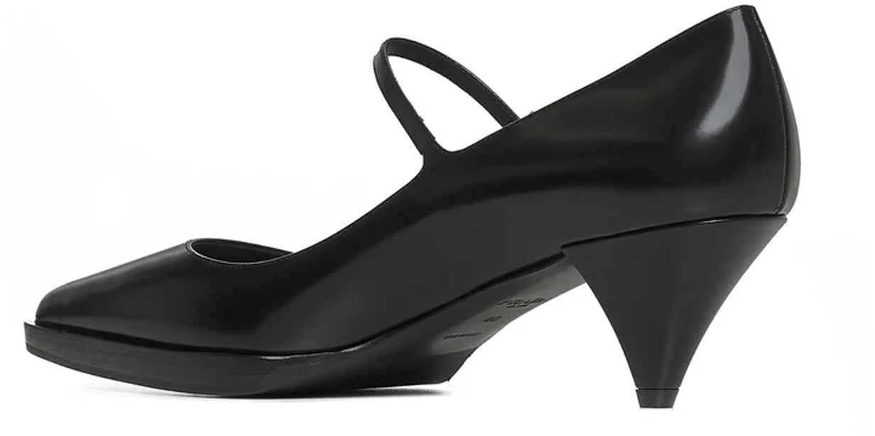 Prada Leather Pumps Zwart