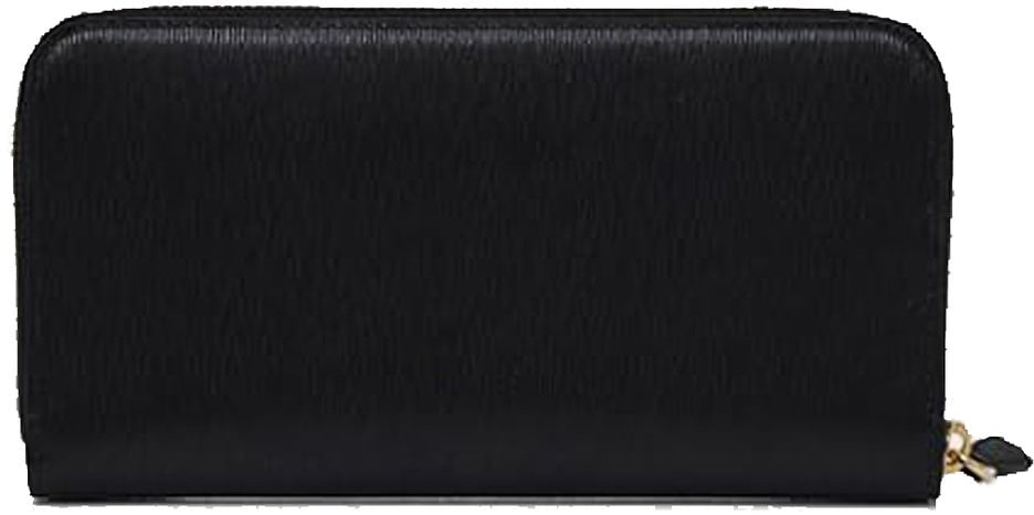 Prada Leather Logo Wallet Zwart