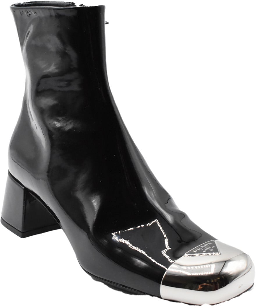 Prada Booties Black Zwart