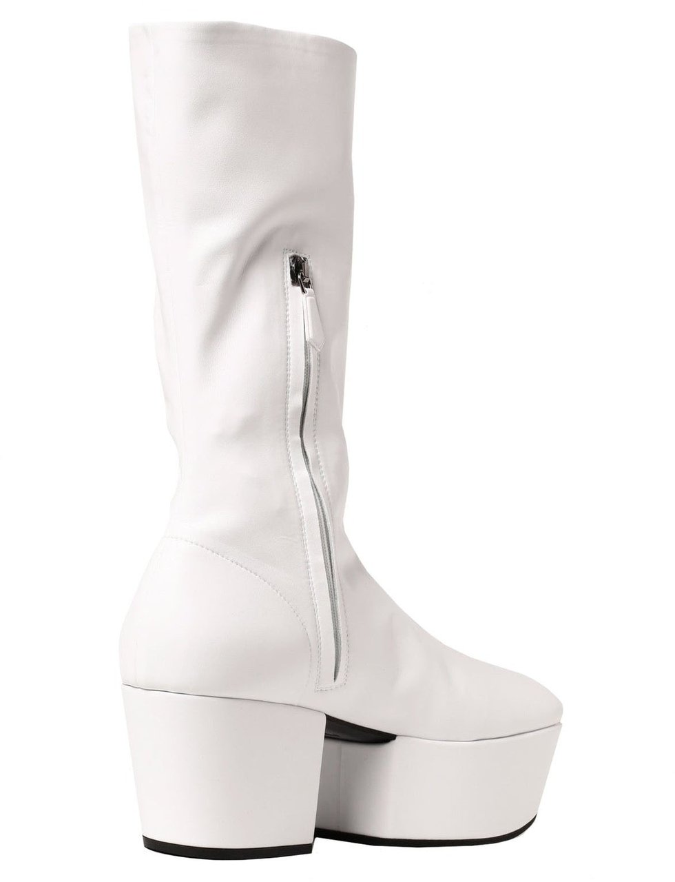 Prada Prada Platform Pull On Boots Wit