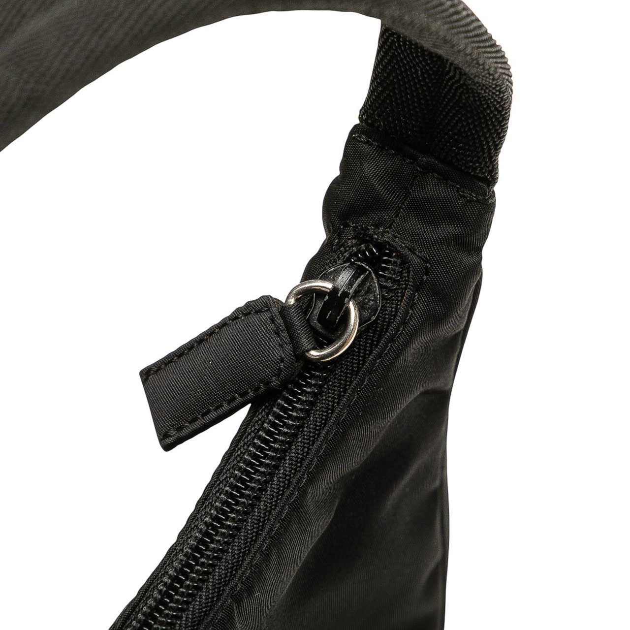 Prada Mini Tessuto Sport Shoulder Bag Zwart