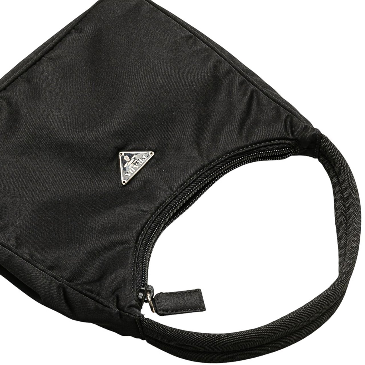 Prada Mini Tessuto Sport Shoulder Bag Zwart