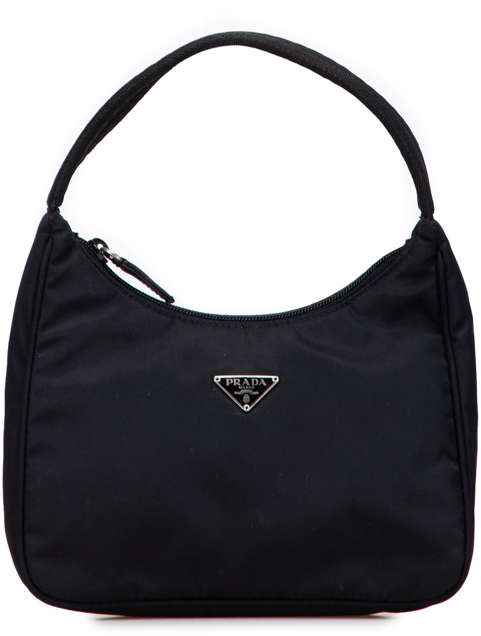 Prada Mini Tessuto Sport Shoulder Bag Zwart