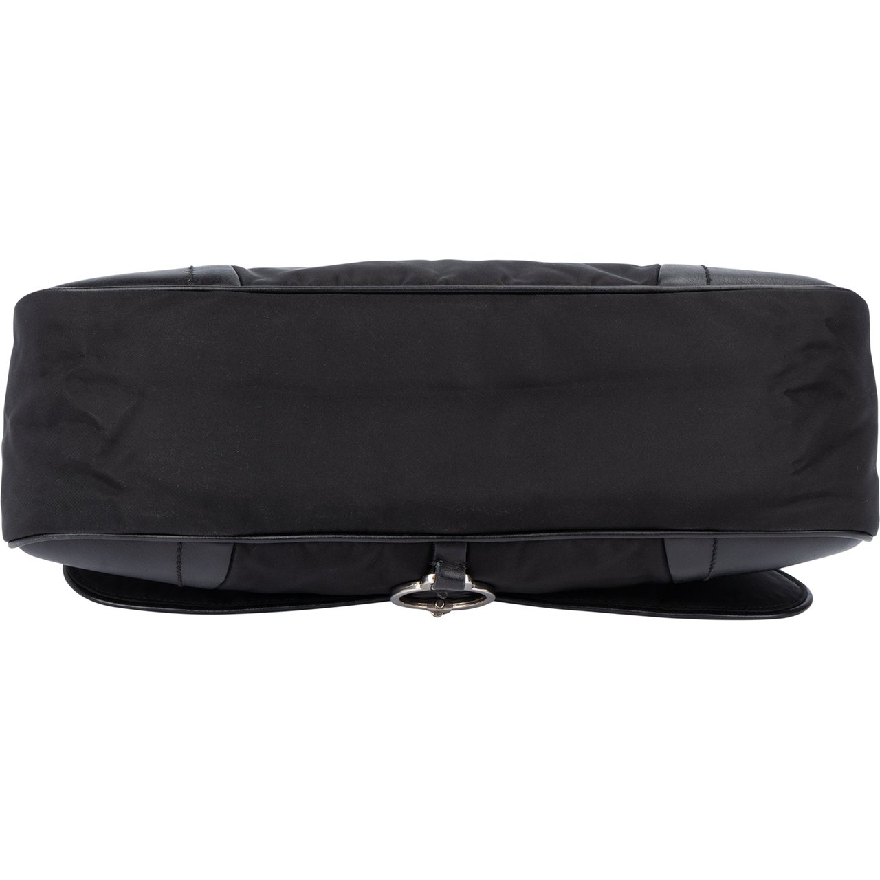 Prada Prada Black Nylon Triangle Shoulder Bag Divers
