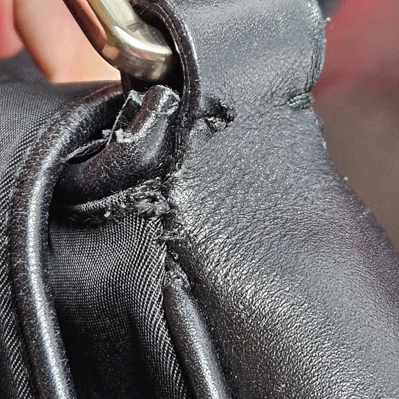 Prada Prada Black Nylon Triangle Shoulder Bag Divers