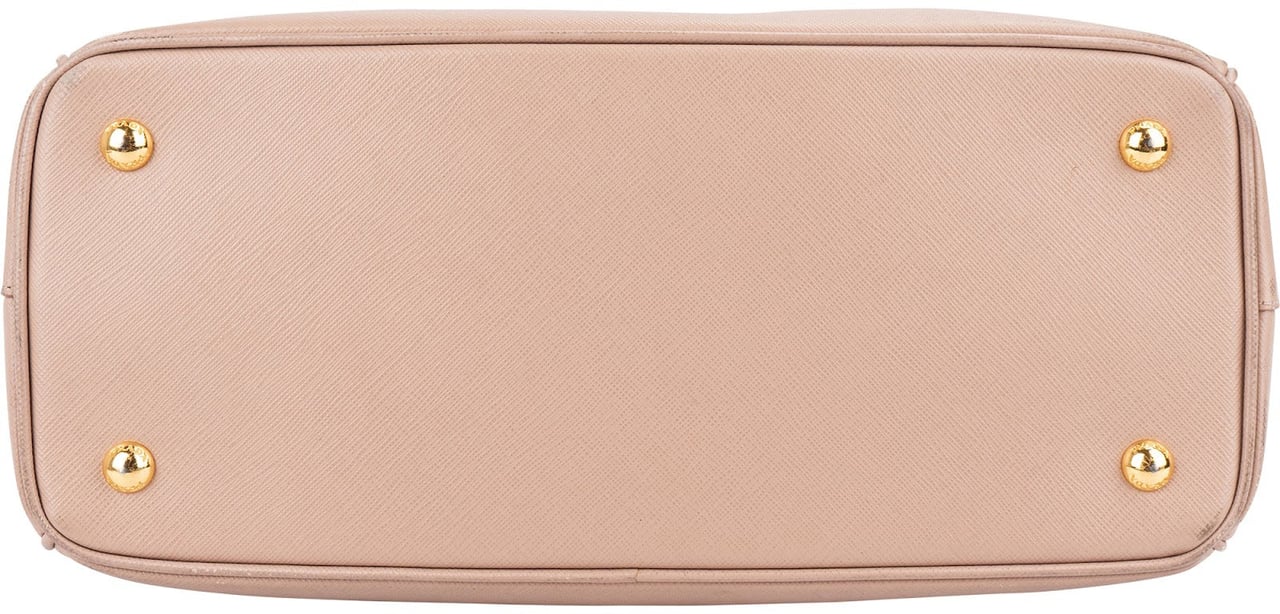 Prada Prada Saffiano Leather Galleria Handbag Rood