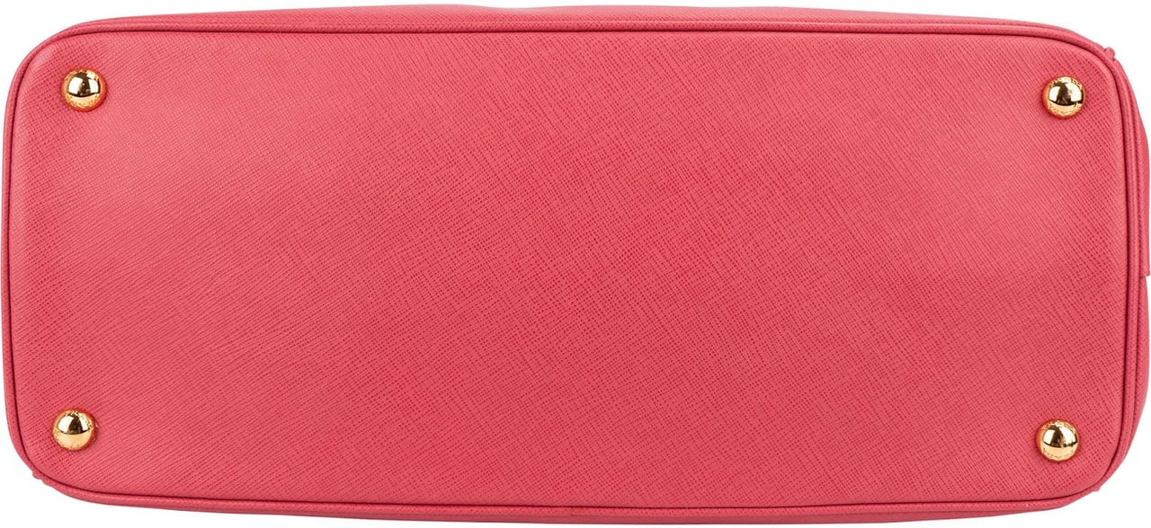 Prada Saffiano Leather Large Galleria Handbag Roze