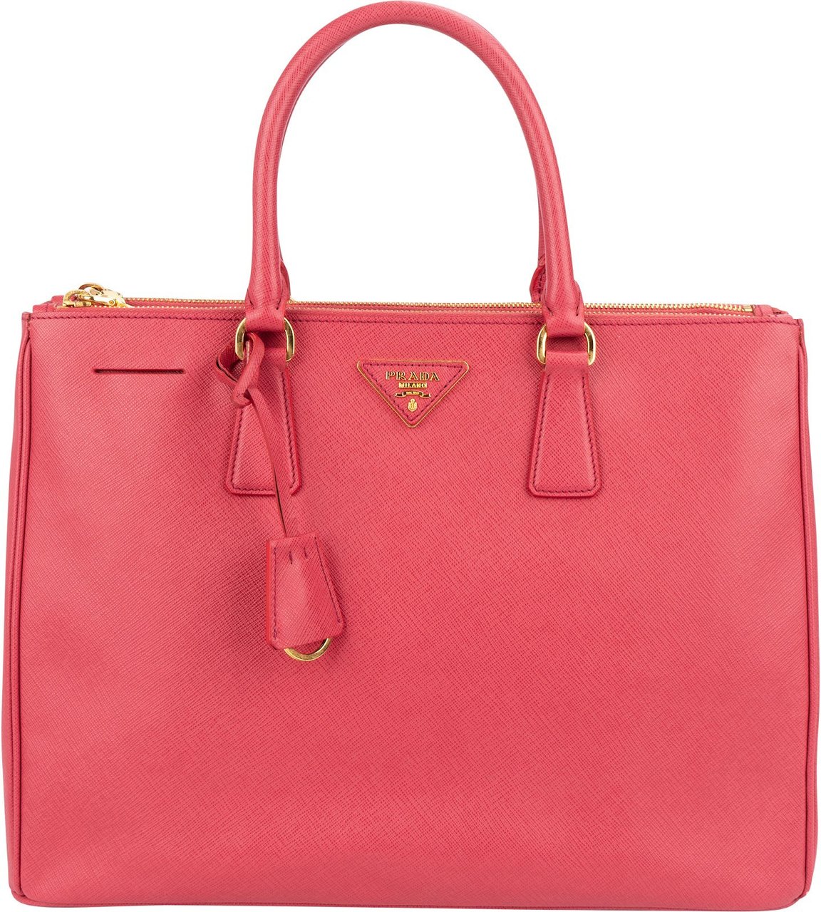Prada Saffiano Leather Large Galleria Handbag Roze