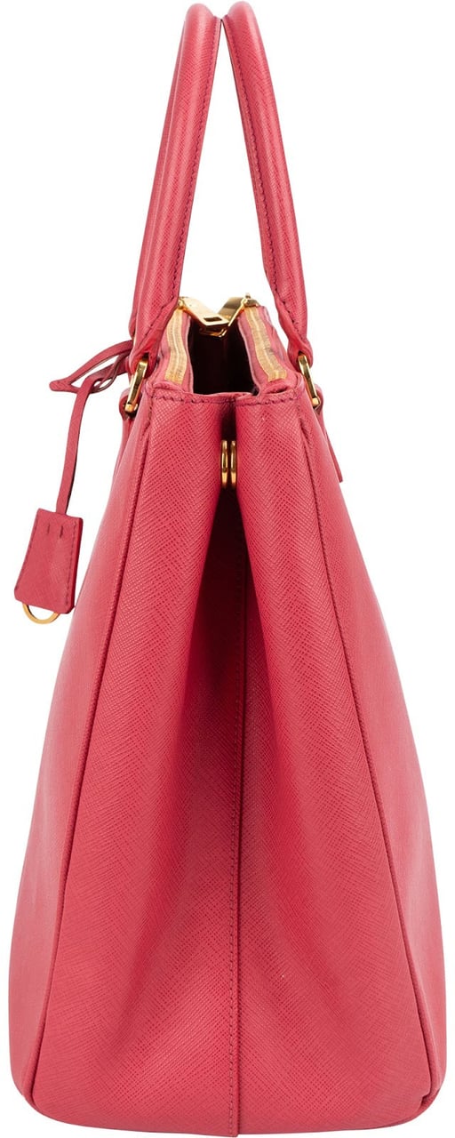 Prada Saffiano Leather Large Galleria Handbag Roze