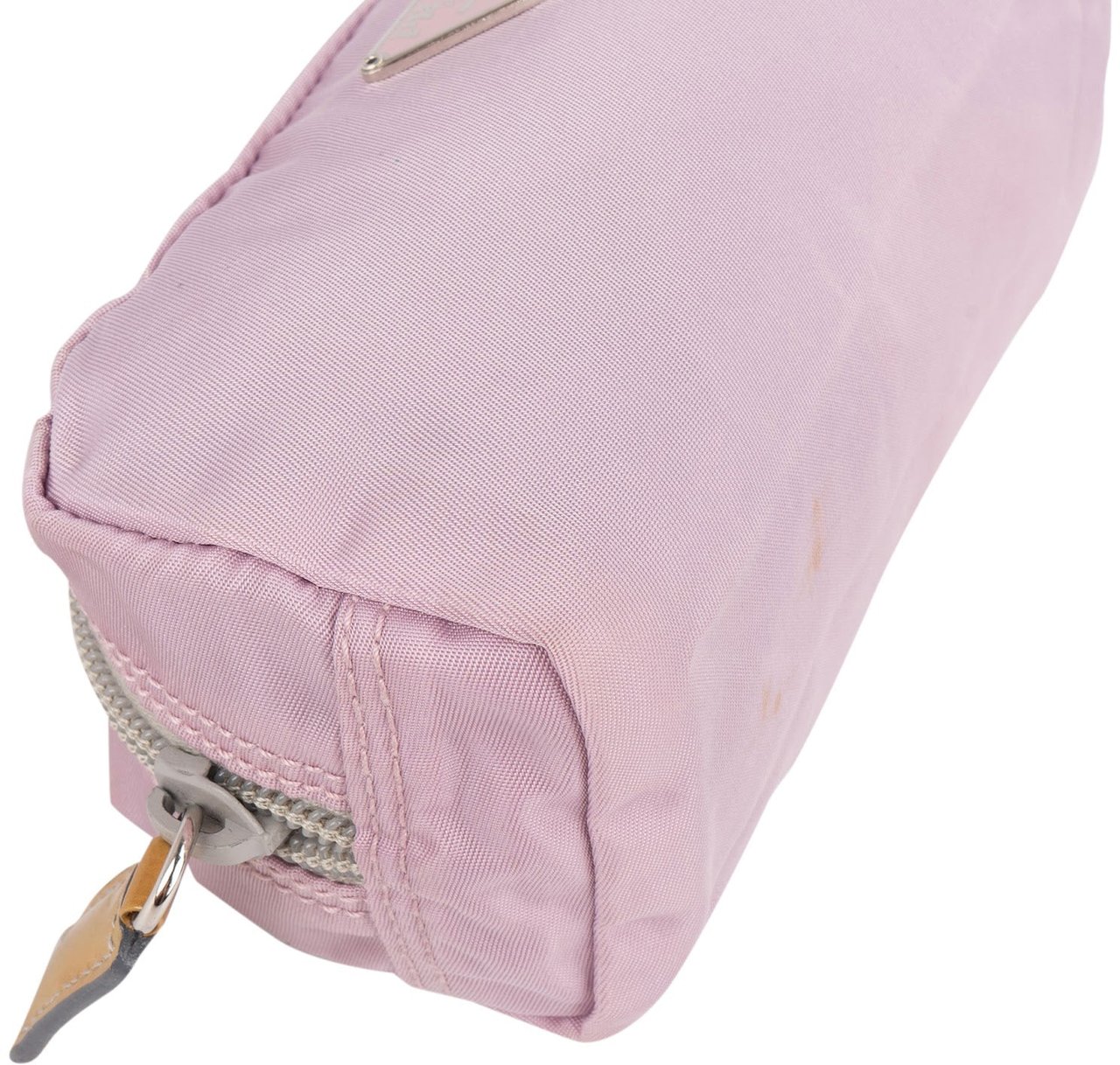 Prada Prada Tessuto Small Cosmetic Pouch Rood
