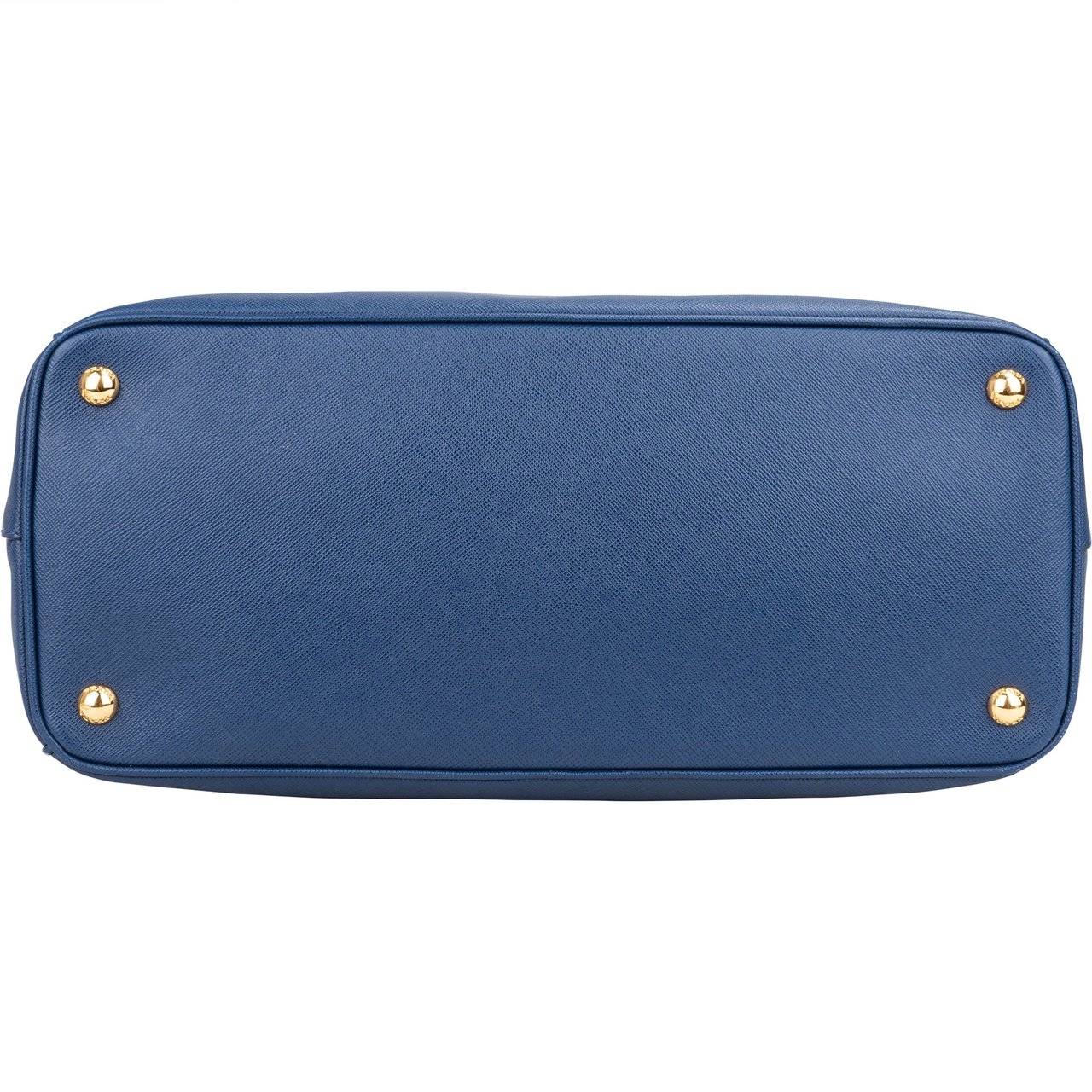 Prada Prada Blue Saffiano Leather Galleria Handbag Divers