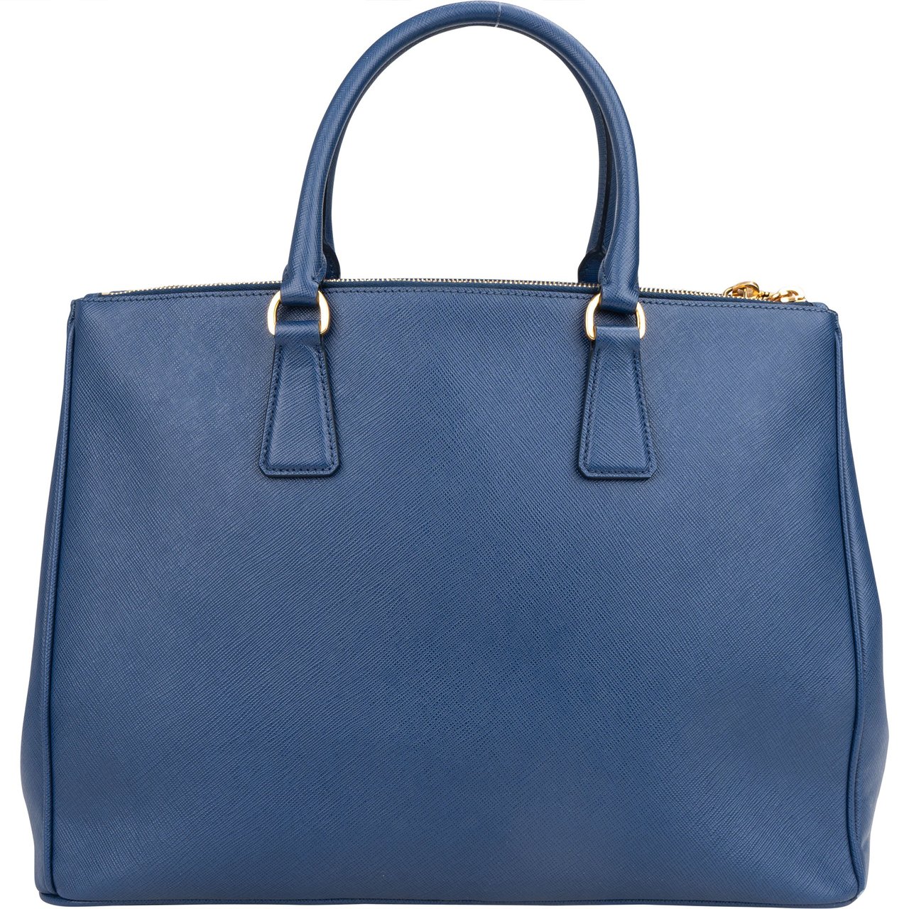 Prada Prada Blue Saffiano Leather Galleria Handbag Divers