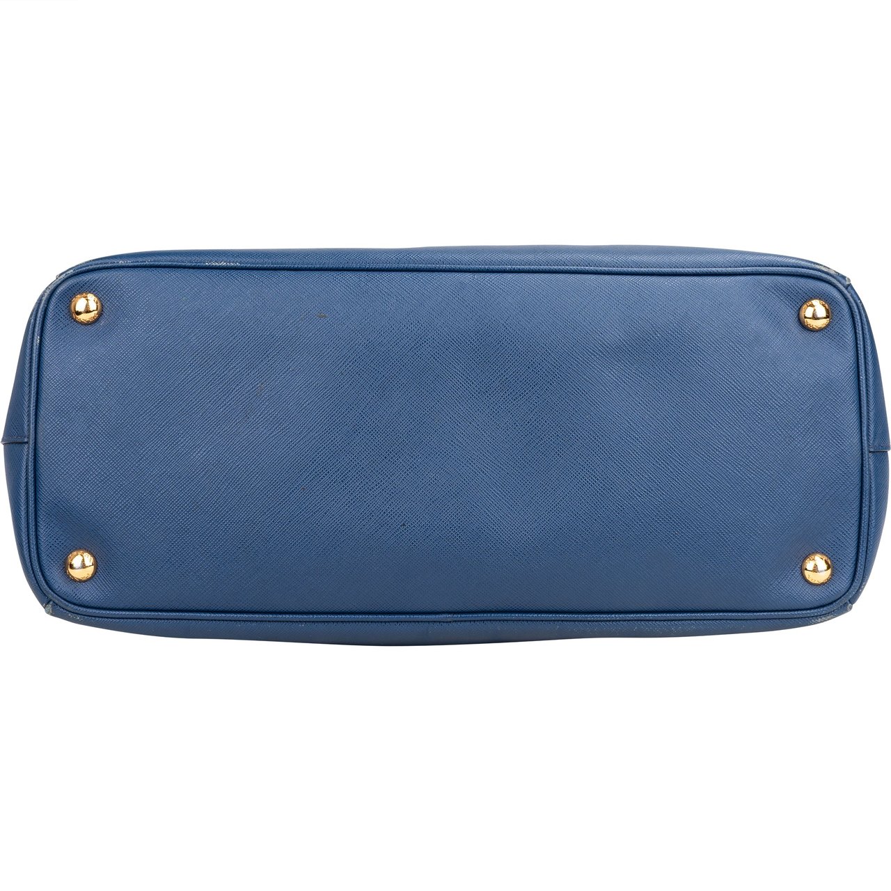 Prada Prada Blue Saffiano Leather Galleria Handbag Divers