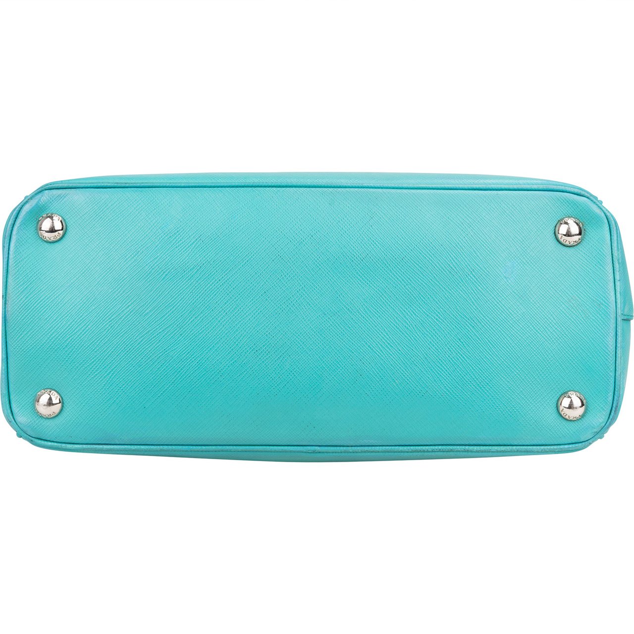 Prada Prada Blue Saffiano Leather Galleria Handbag Divers