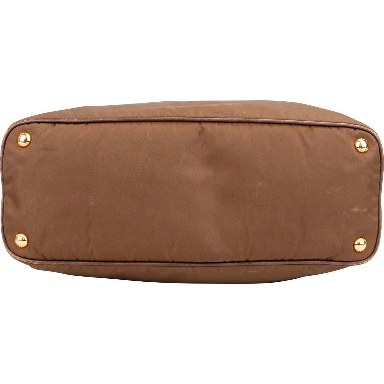 Prada Prada Brown Nylon Shopper Bag Divers