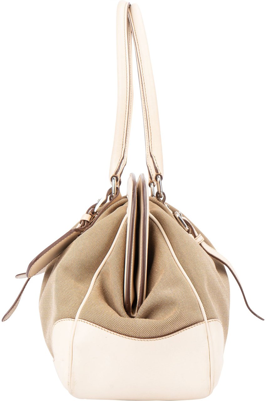 Prada Prada Jacquard Triangle Handbag Divers