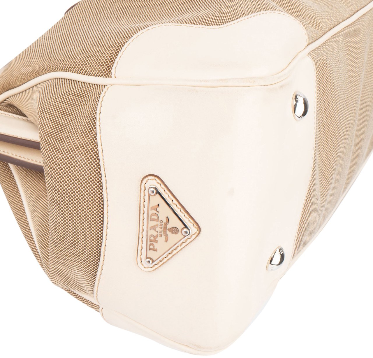 Prada Prada Jacquard Triangle Handbag Divers