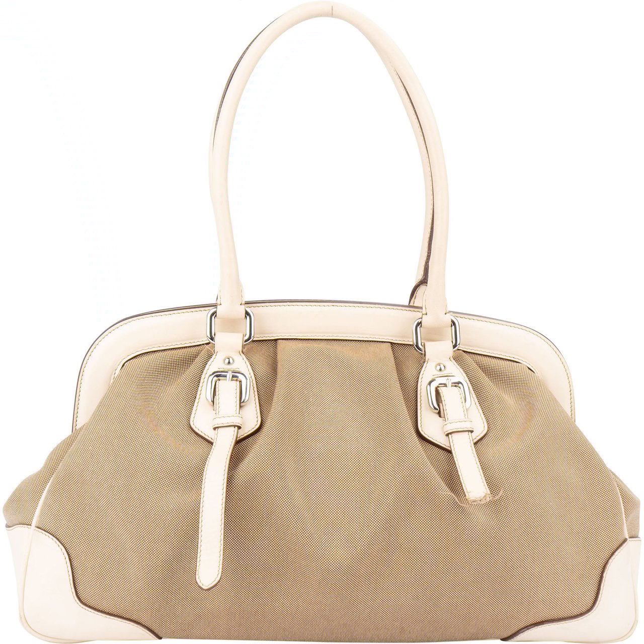 Prada Prada Jacquard Triangle Handbag Divers