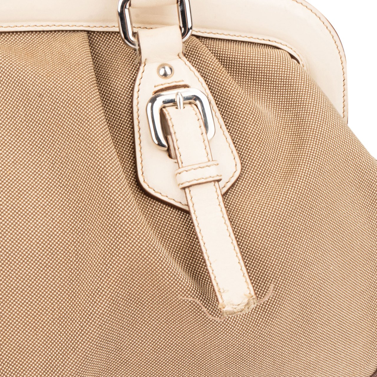 Prada Prada Jacquard Triangle Handbag Divers