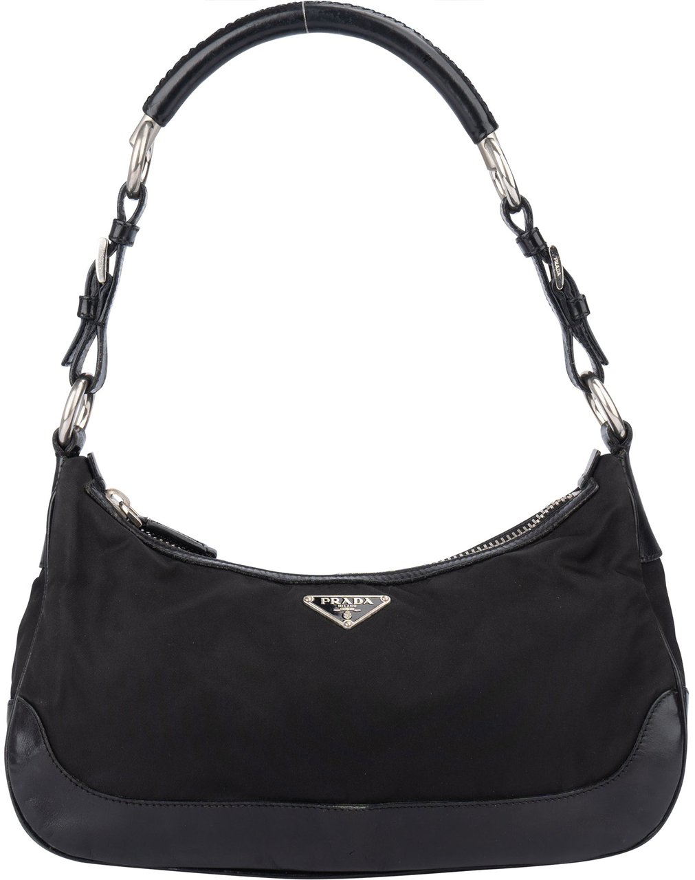 Prada Prada Nylon Triangle Shoulder Bag Divers
