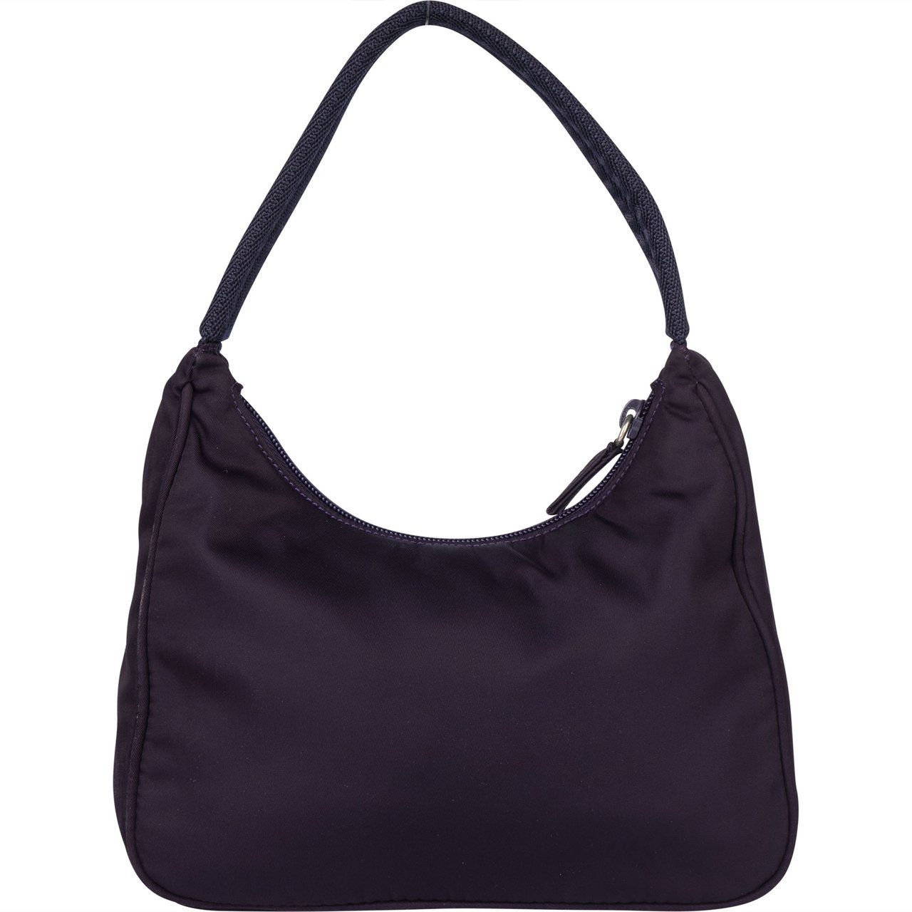 Prada Prada Purple Nylon Triangle Vintage Re-Editon Handbag Paars