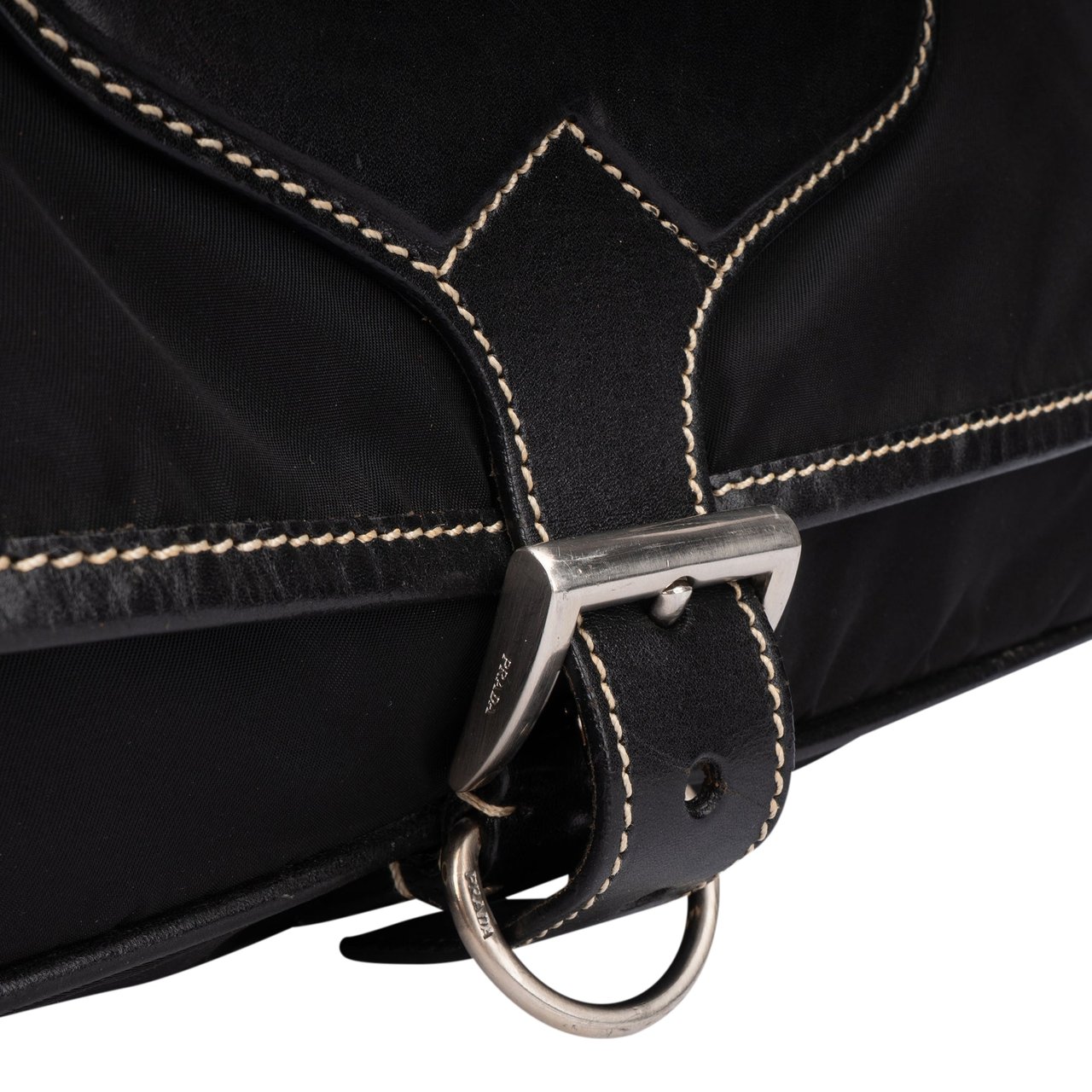 Prada Prada Nylon Triangle Handbag Divers