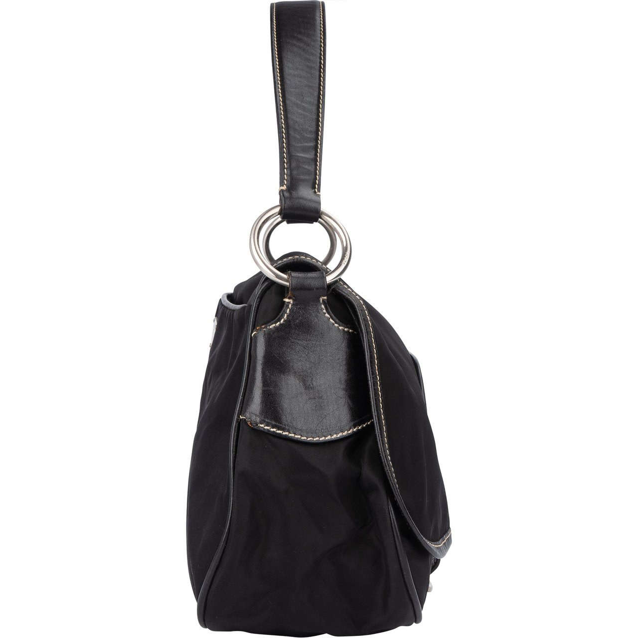 Prada Prada Nylon Triangle Handbag Divers