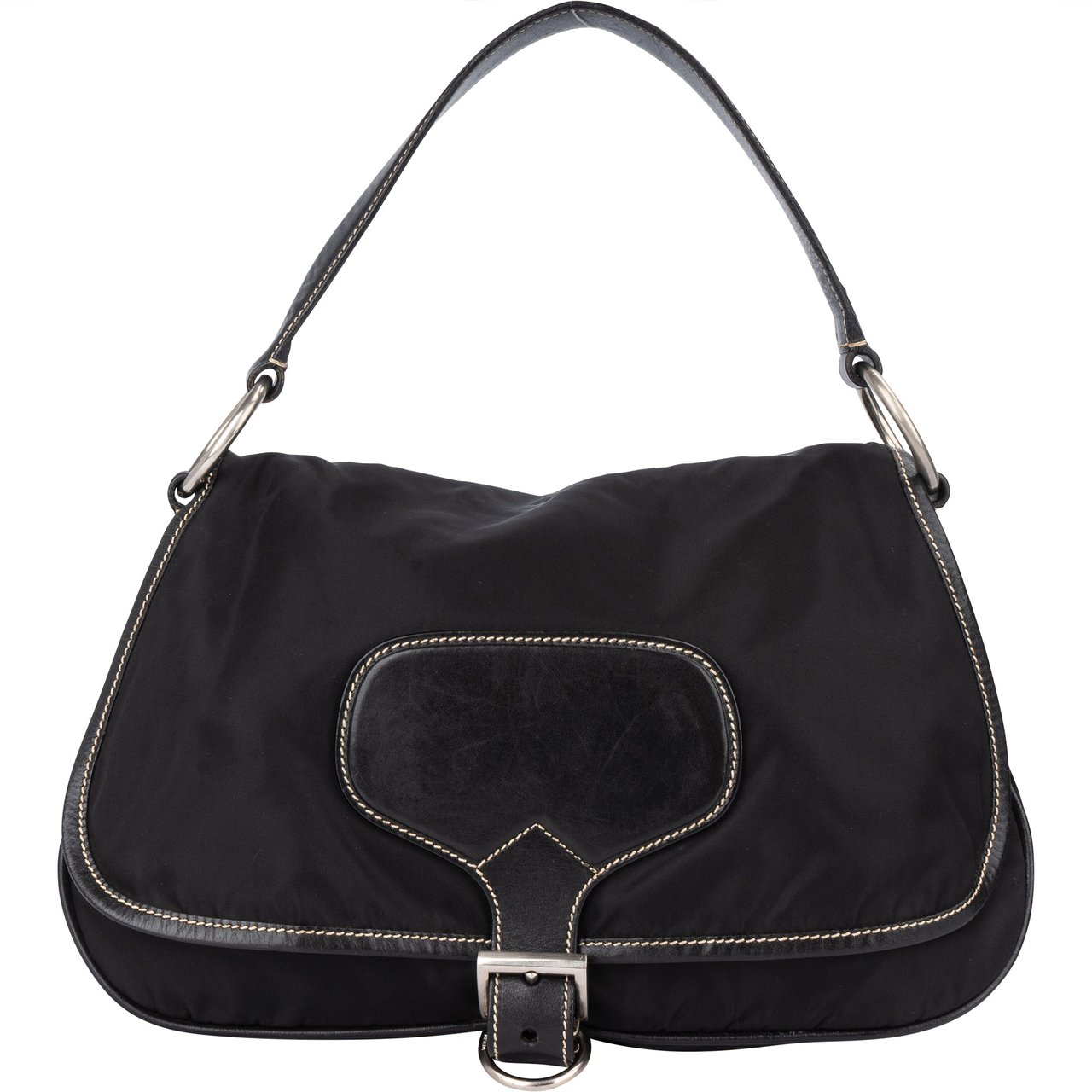 Prada Prada Nylon Triangle Handbag Divers