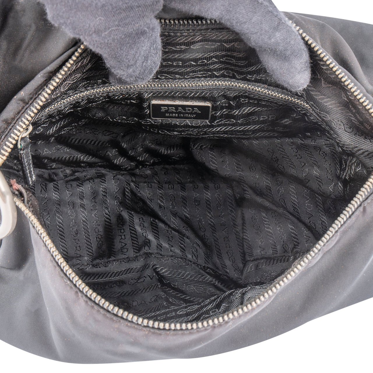 Prada Prada Nylon Triangle Handbag Divers