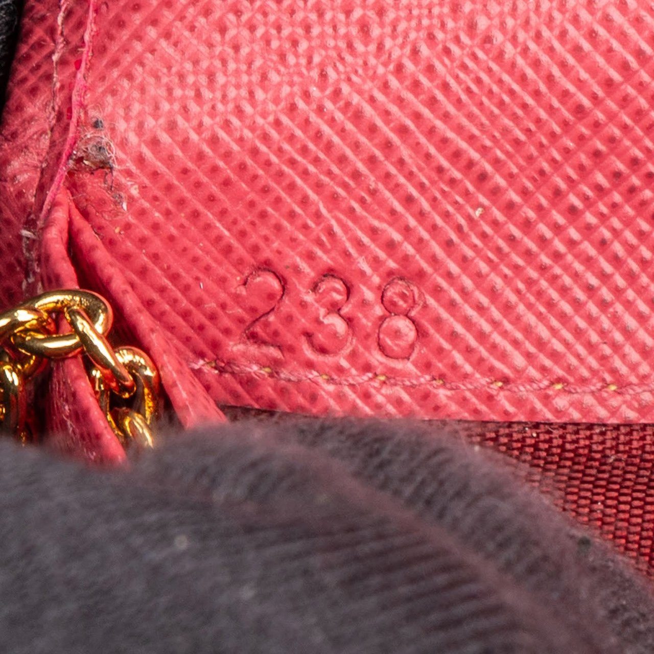 Prada Saffiano Leather Continental Wallet Rood