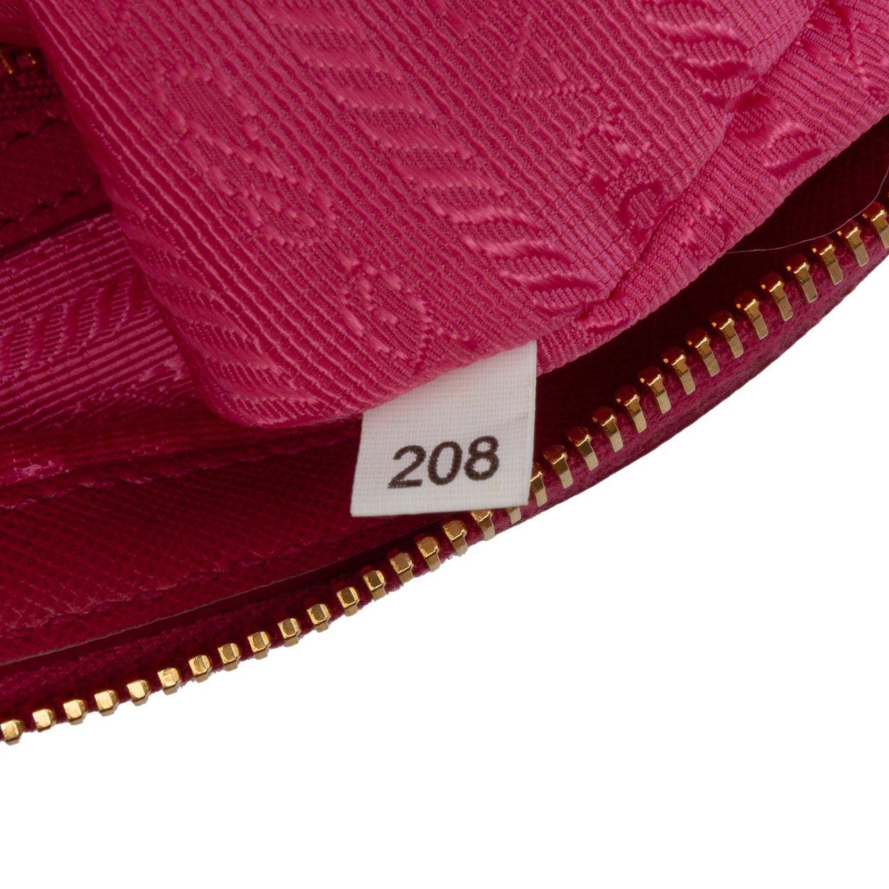 Prada Saffiano Trimmed Tessuto Satchel Roze