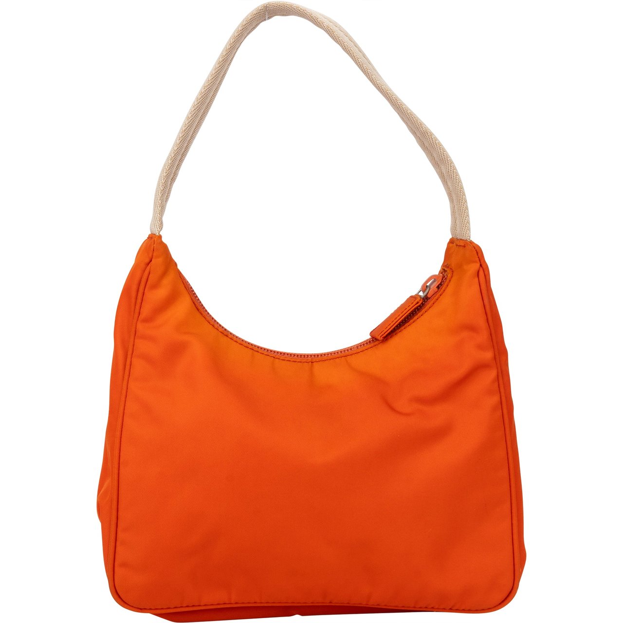 Prada Prada Orange Nylon Triangle Vintage Re-Edition Handbag Divers