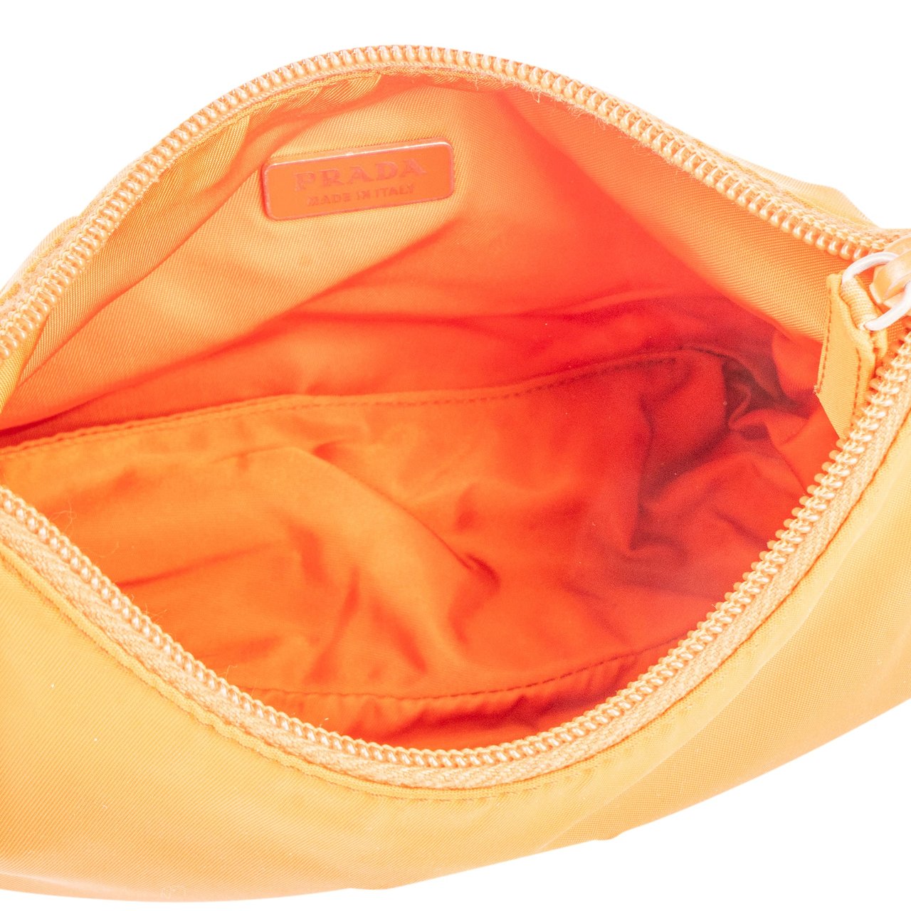 Prada Prada Orange Nylon Triangle Vintage Re-Edition Handbag Divers
