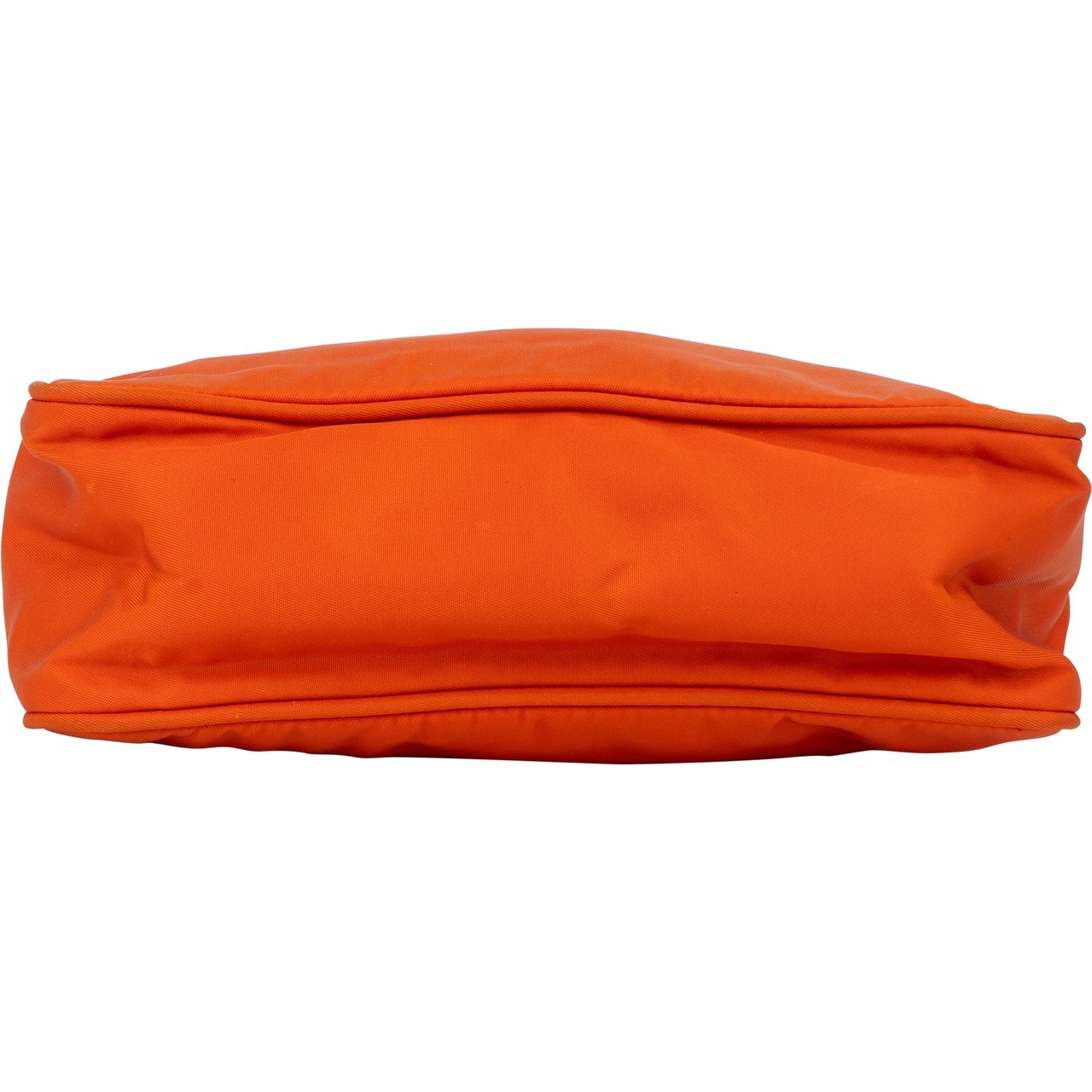 Prada Prada Orange Nylon Triangle Vintage Re-Edition Handbag Divers