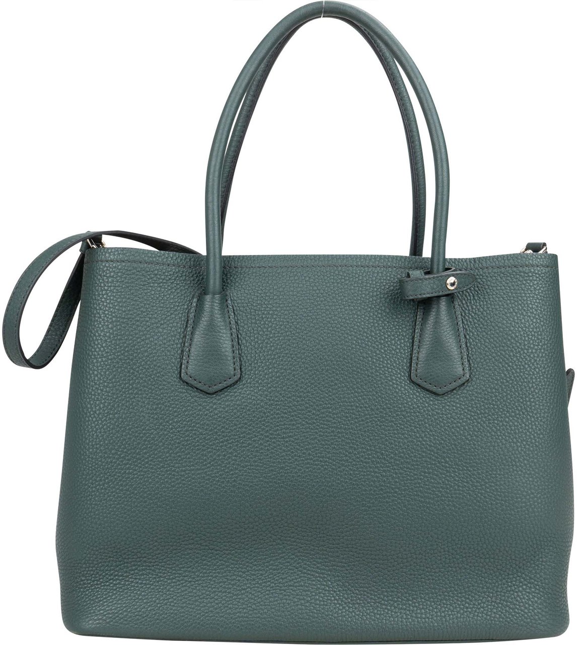 Prada Prada Leather Daino Vitello Handbag Divers