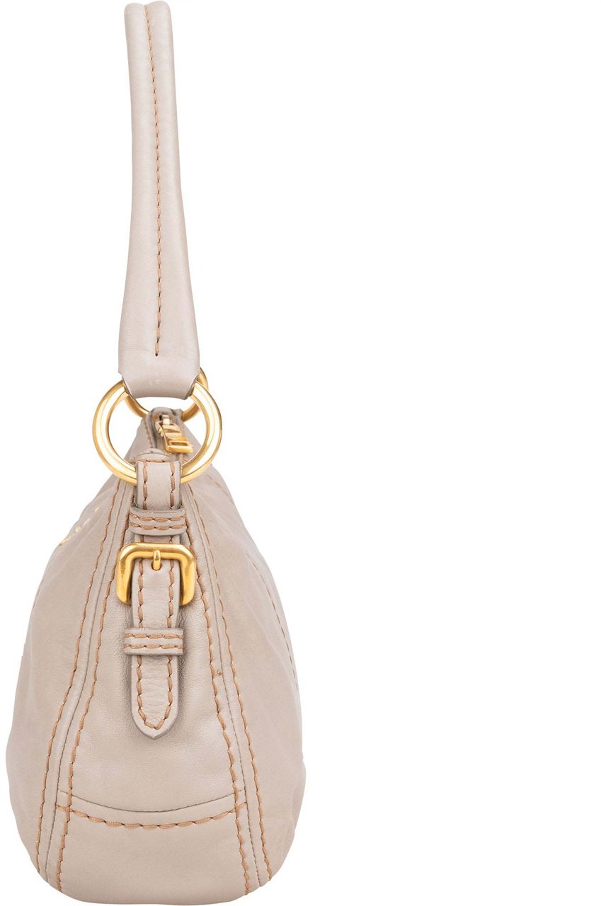 Prada Prada Classic Leather Hobo Bag Divers