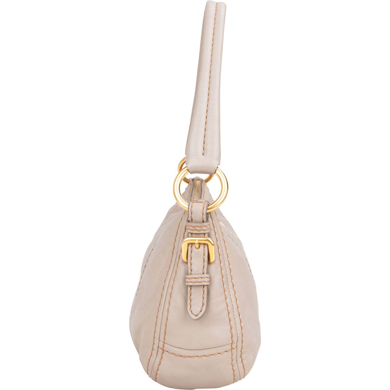 Prada Prada Classic Leather Hobo Bag Divers