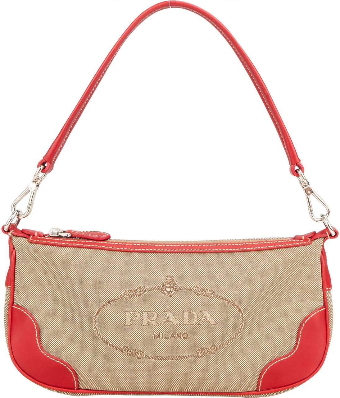 Prada Prada Classic Jacquard Mini Handbag Divers