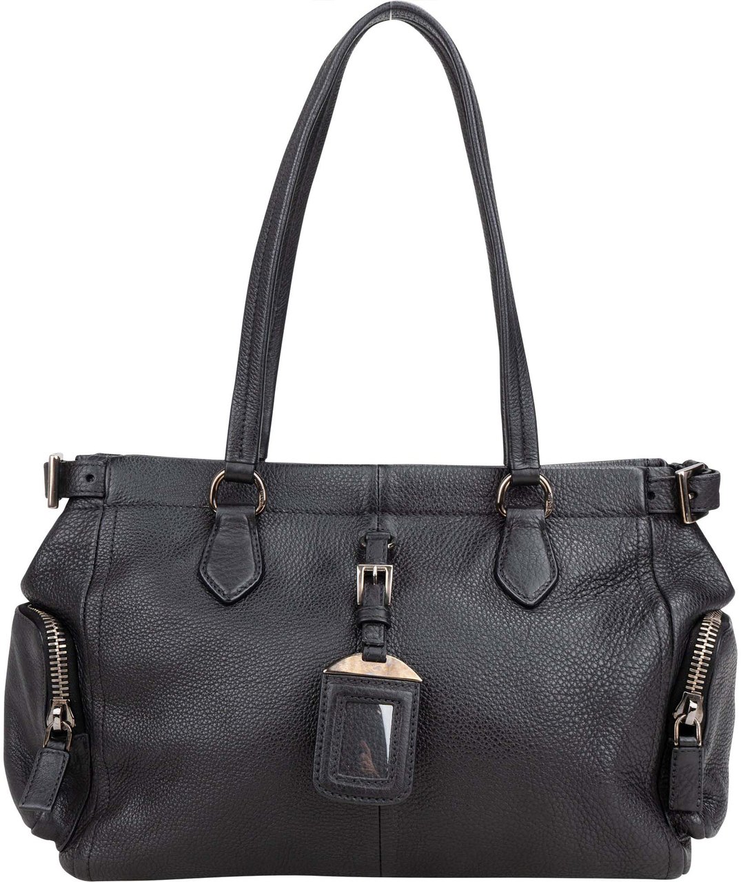 Prada Prada Calf Leather Triangle Shoulder Bag Divers