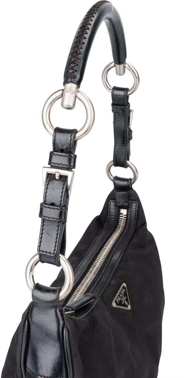 Prada Prada Nylon Triangle Shoulder Bag Divers