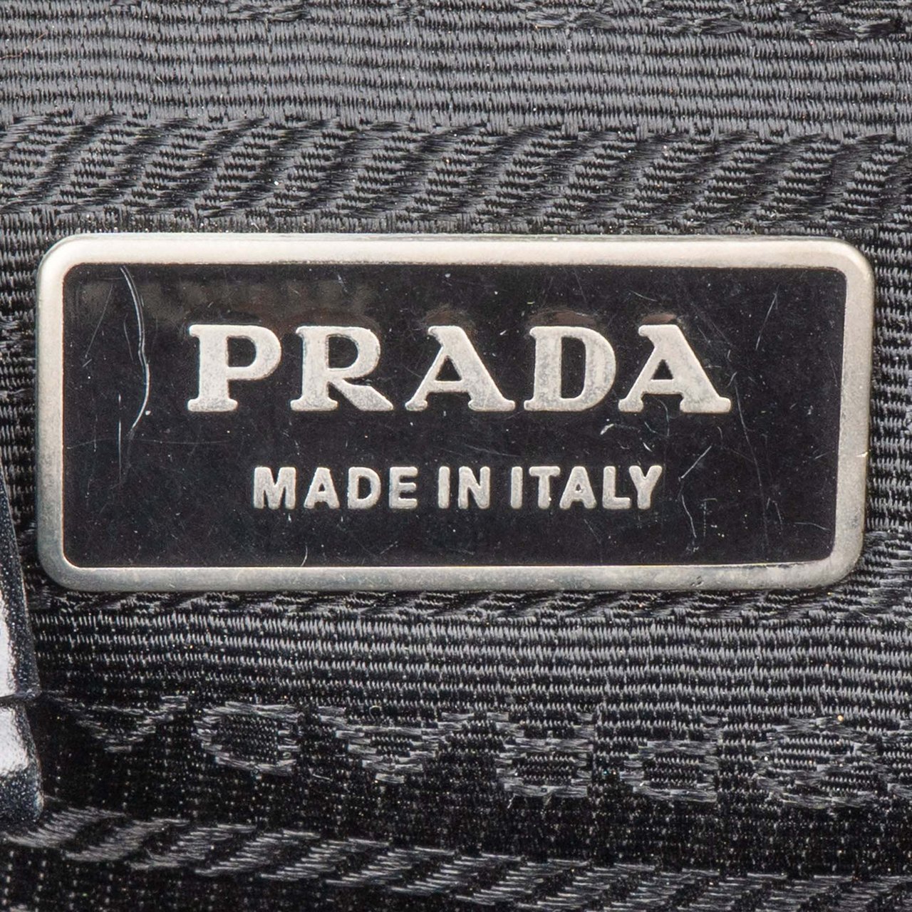 Prada Prada Nylon Triangle Shoulder Bag Divers