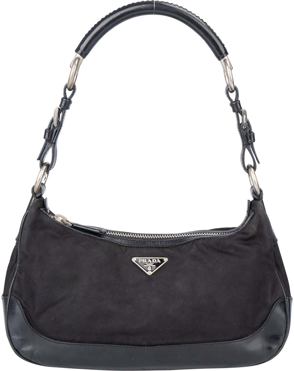 Prada Prada Nylon Triangle Shoulder Bag Divers