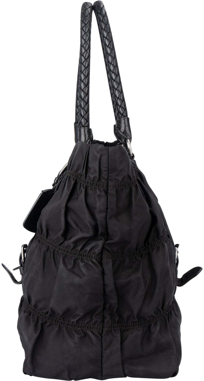 Prada Prada Quilted Nylon Triangle Handbag Divers