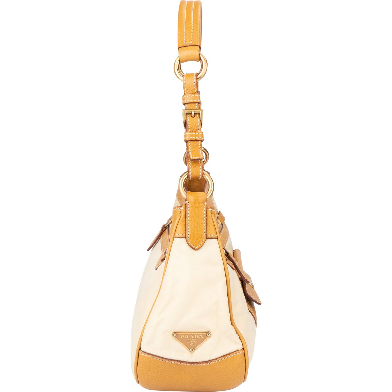 Prada Prada Nylon Triangle Hobo Bag Divers